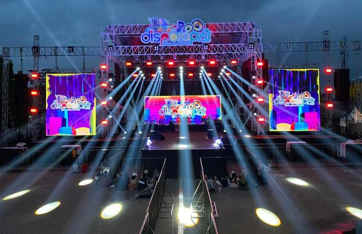 Panggung dan lighting event Naraya